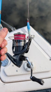 Squid Jig small spinning reel